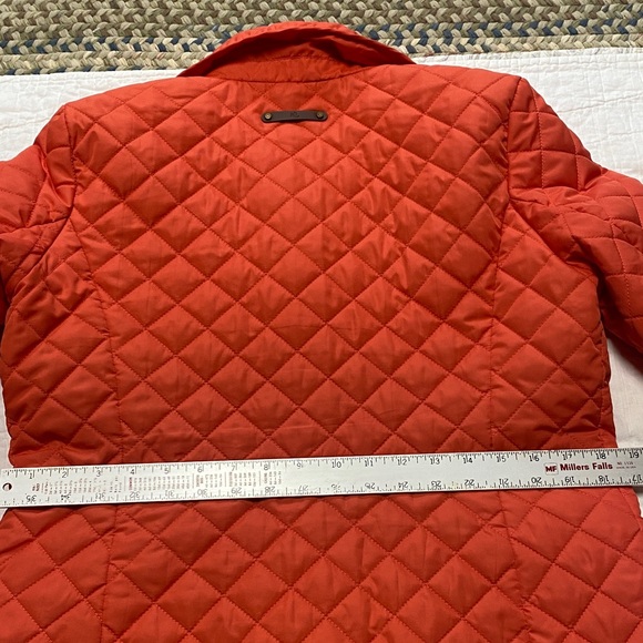 Ralph Lauren Women's Quilted orange Jacket - Picture 8 of 9